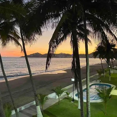 Bonito Departamento A Pie De Playa En Manzanillo Apartment Exterior photo